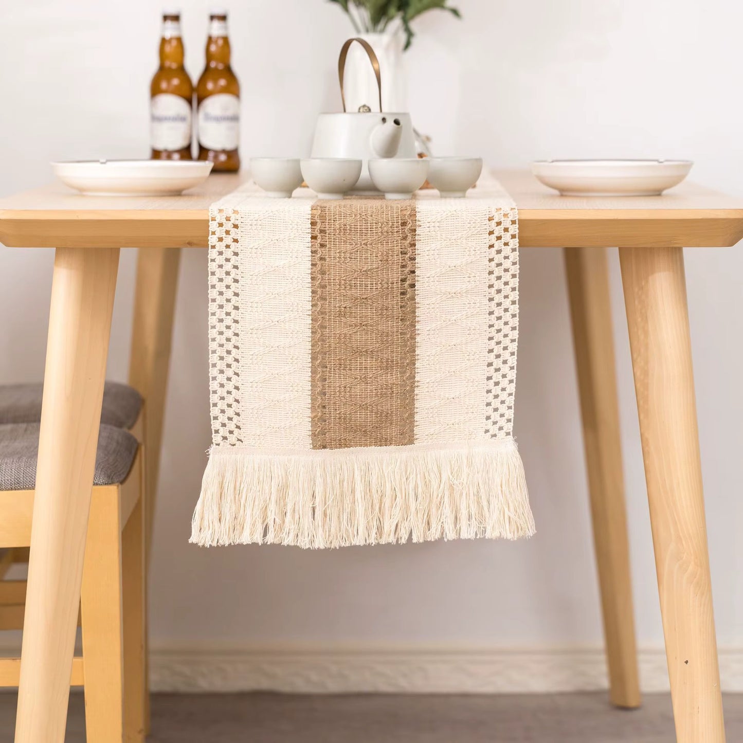 Cotton & Linen Table Runner