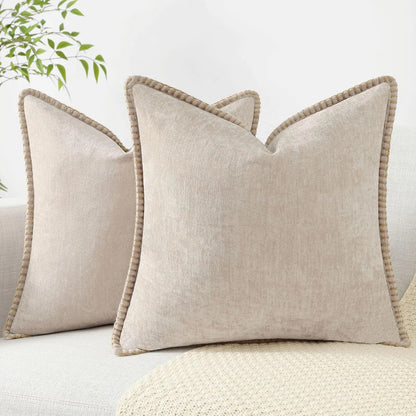 Chenille pillowcases